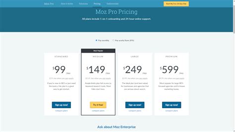 moz subscription|moz seo pricing.